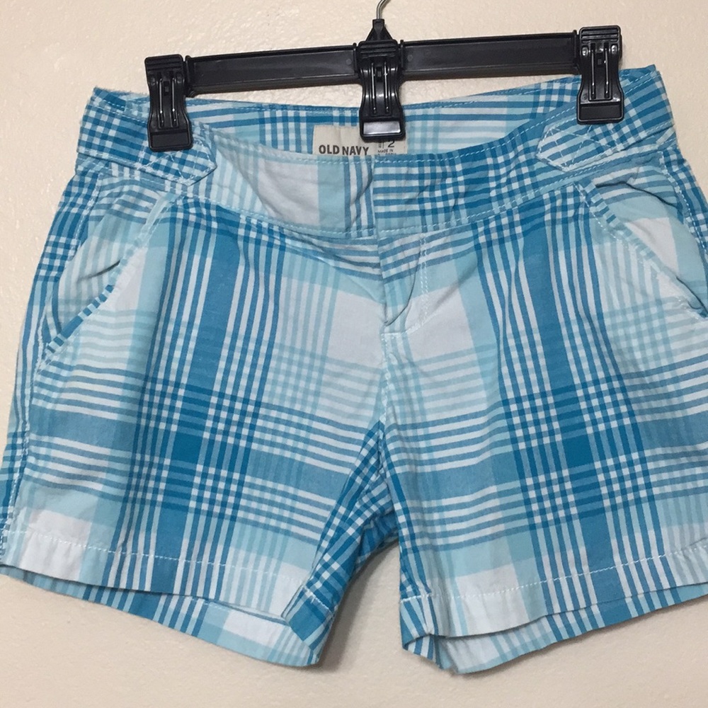 Old Navy plaid shorts